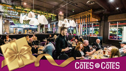 Carte Cadeau Restaurant Côtes-à-Côtes pour 25, 50 ou 100$